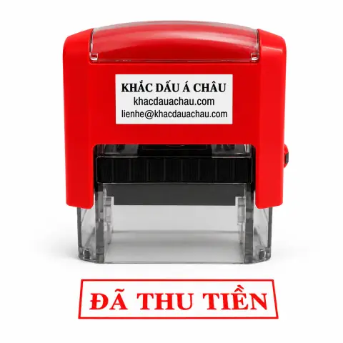 Dấu đã thu tiền, đã thanh toán, ảnh sản phẩm số 1