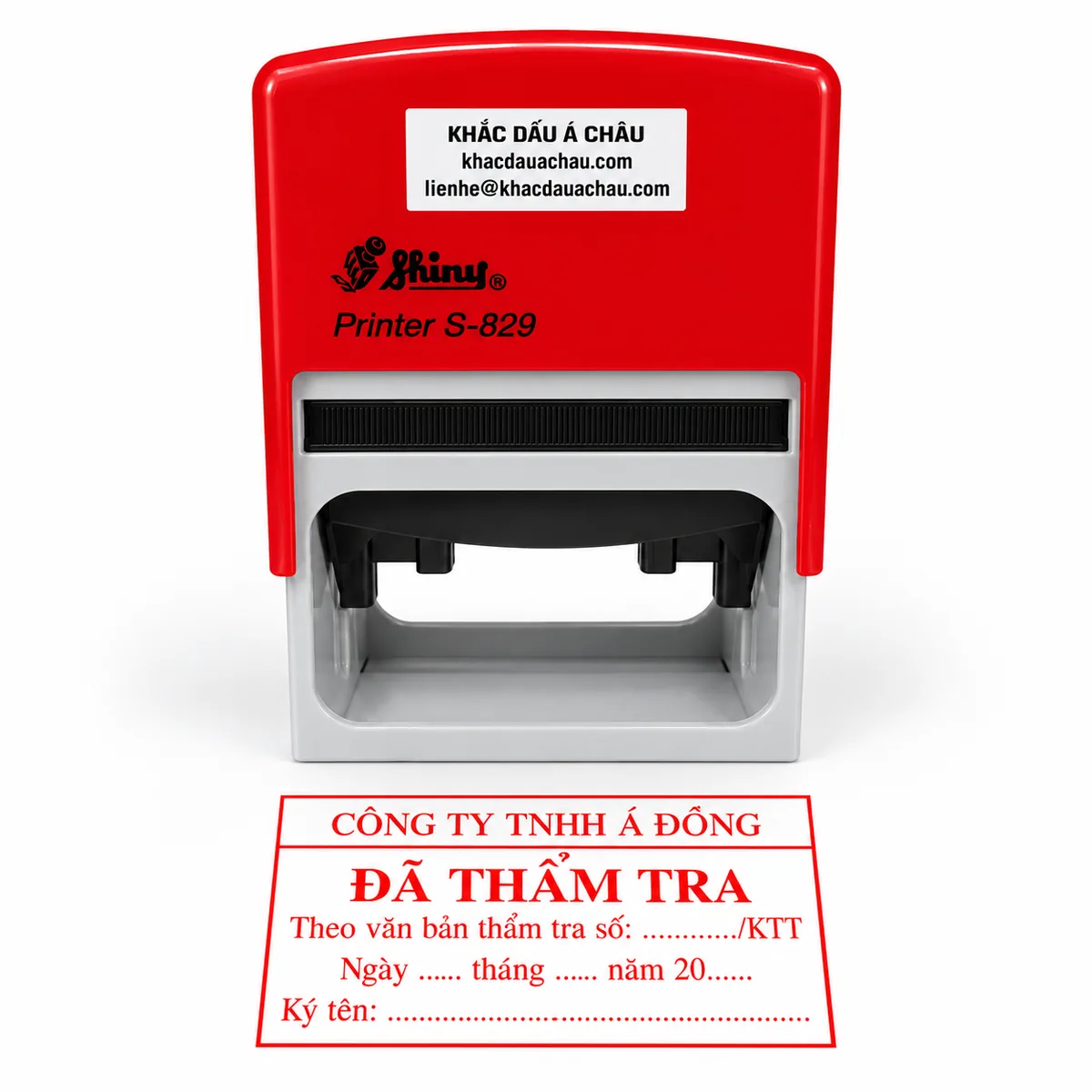 Dấu đã thẩm tra, ảnh sản phẩm số 1