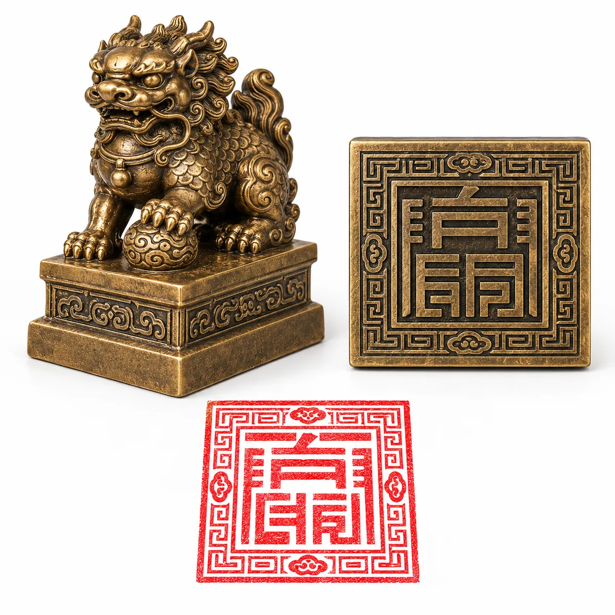 Dấu triện đồng, ảnh sản phẩm số 1